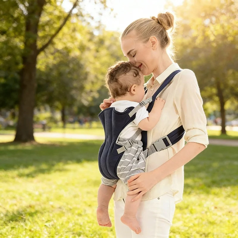 Ergonomic Baby Carrier Newborn To Toddler - Babytragetasche, tragbarer ergonomischer Rucksack für Neugeborene
