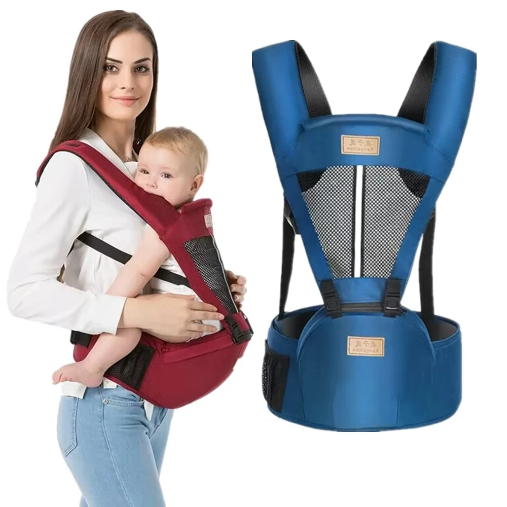 Ergonomic Baby Carrier Newborn To Toddler - Multifunktionale Babytrage Ergonomischer Hüftsitz für Neugeborene