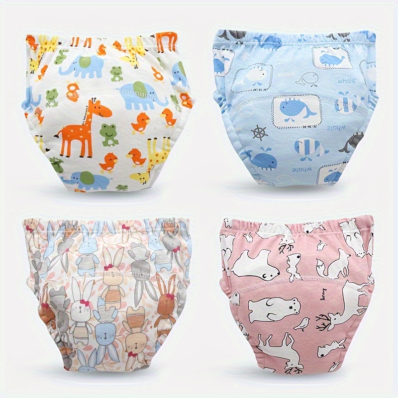 Toddler Training Pants Leak Proof - 3-teilige Trainingshose für Kleinkinder, waschbar, einfarbig,