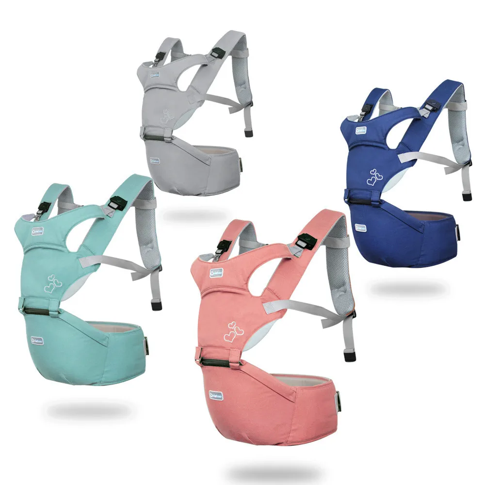 Ergonomic Baby Carrier Newborn To Toddler - Babytrage Ergonomischer multifunktionaler Hüfthocker für Neugeborene