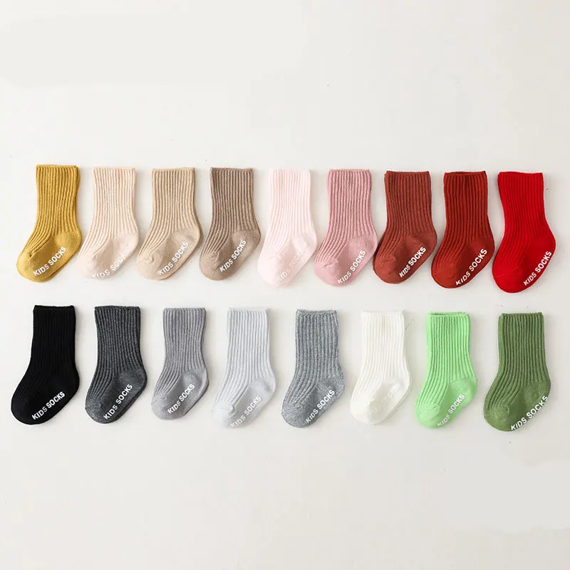 Unisex Baby Socks Non Slip - Herbst Winter Baby Mädchen Boy Solid