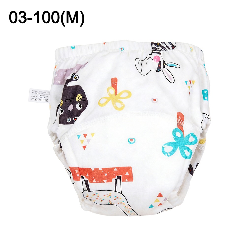 Toddler Training Pants Leak Proof - Bequeme Baumwoll-Baby-Trainingshosen Wasserdichte Auslaufsichere Waschbare Windel