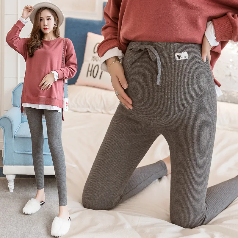 Maternity Wear - Schwangere Frau Einstellbare Große Größe Leggings
