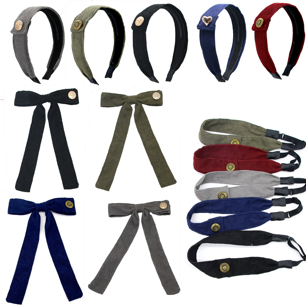 Baby Gear - A5 Mode Cordury Goldknopf Flaches Band