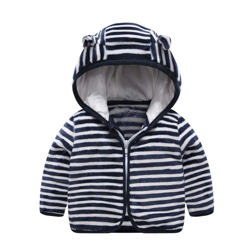Toddler Boy Winter Fleece Jacket - 2026 Baby-Mädchen-Jacken Jungen-Korallenfleece-Kapuzenjacken Schneeanzüge Herbst Kleinkinder