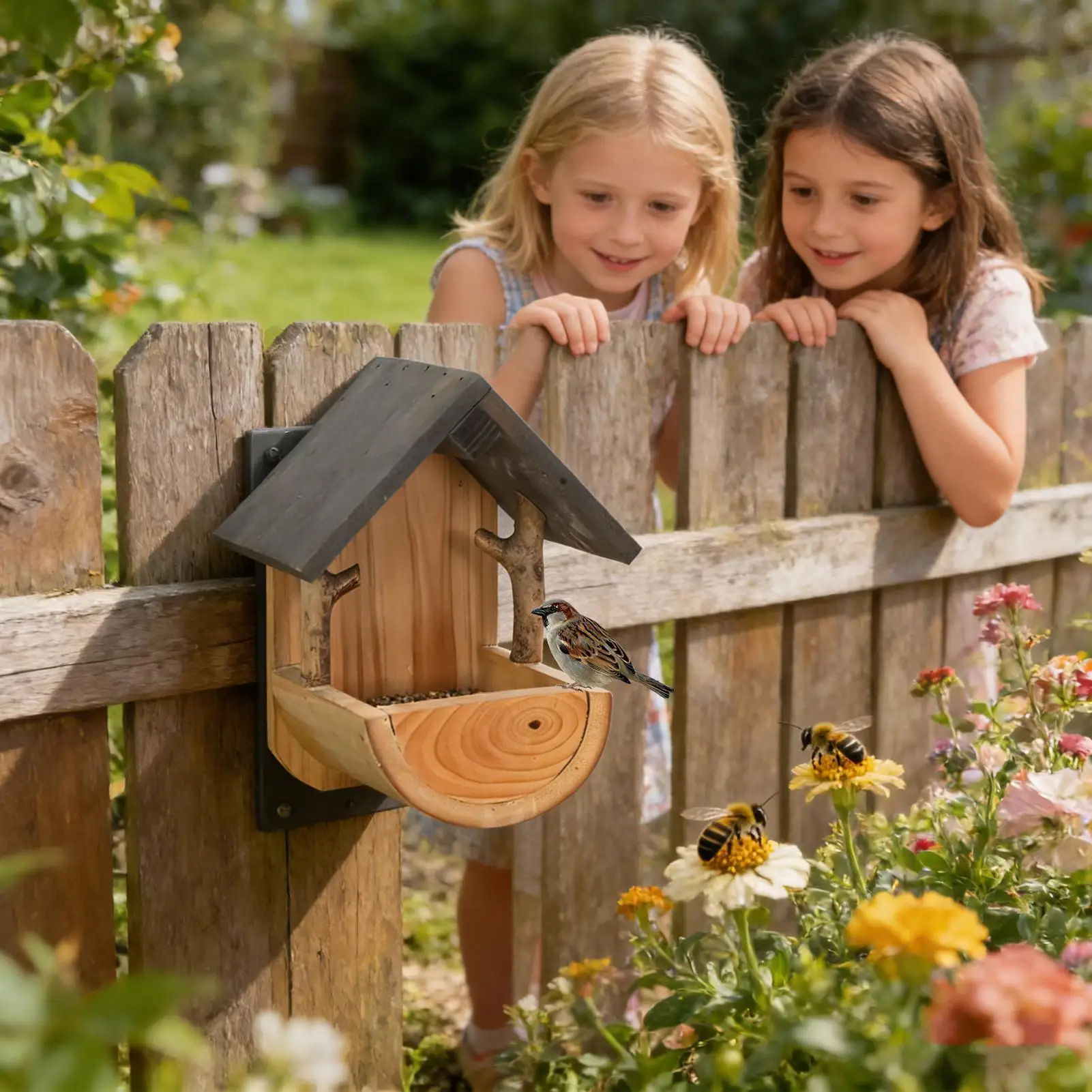 Wandmontierter Vogelfutterspen – Feeding Bewertung und Preis