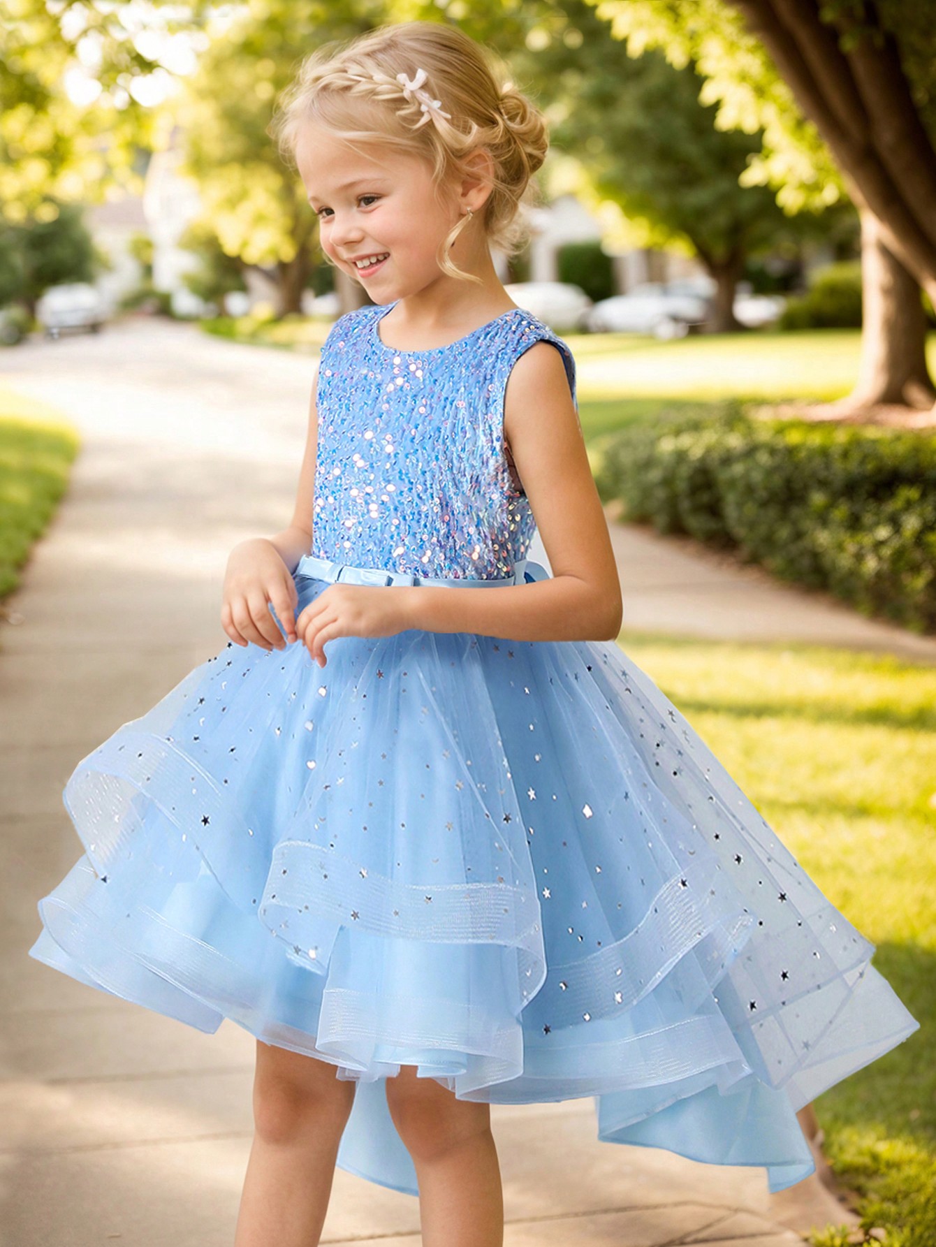 Baby Mädchen Prinzessin Blumen – Toddler Girl Tulle Party Dress Bewertung und Preis