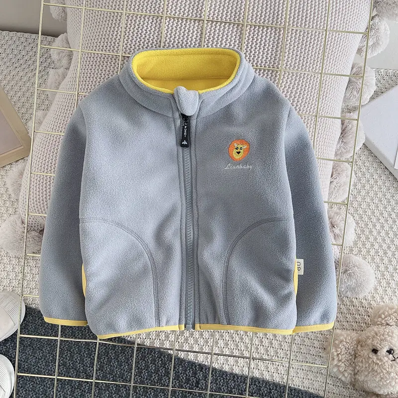 Neue Kinder Jungen Mädchen Pol – Toddler Boy Winter Fleece Jacket Bewertung und Preis