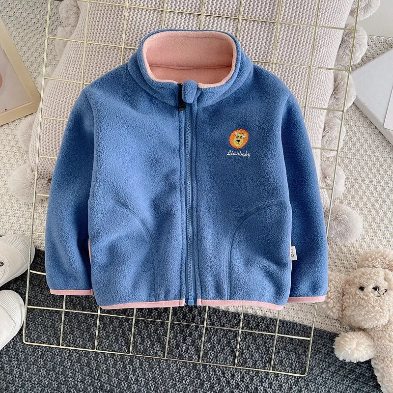 Neue Kinder Jungen Mädchen Pol – Toddler Boy Winter Fleece Jacket Bewertung und Preis