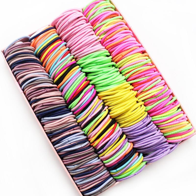 100 Stück Haar bänder Mädchen  – Baby Gear Bewertung und Preis