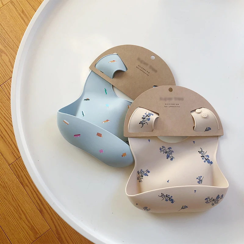 Baby-Lätzchen im Ins-Stil, bed – Waterproof Baby Bibs Silicone Bewertung und Preis