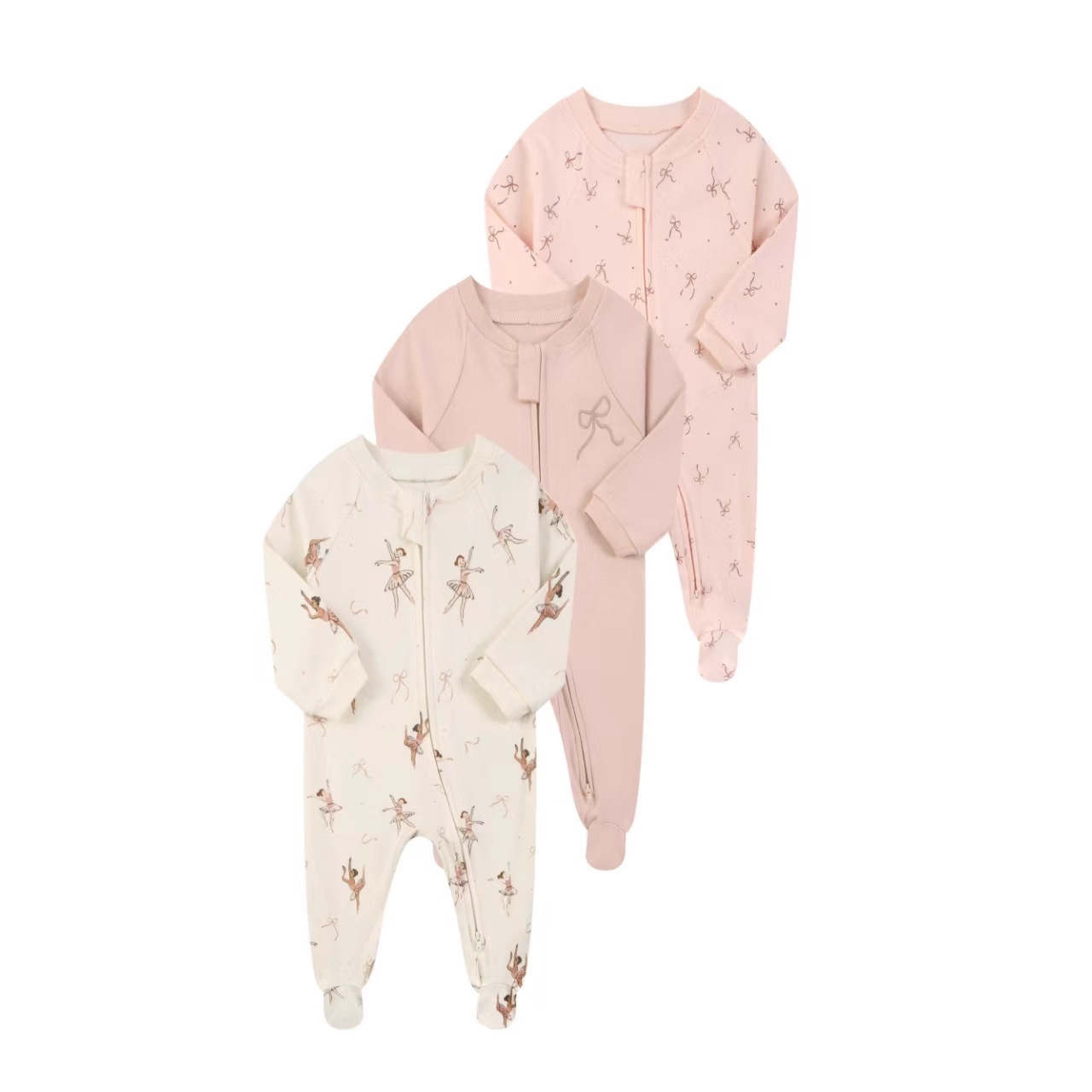 Somenie Frühling Herbst Langar – Cotton Baby Onesies Zipper Bewertung und Preis