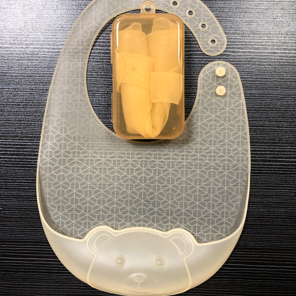 Baby-Ess-Lätzchen, ergänzendes – Waterproof Baby Bibs Silicone Bewertung und Preis