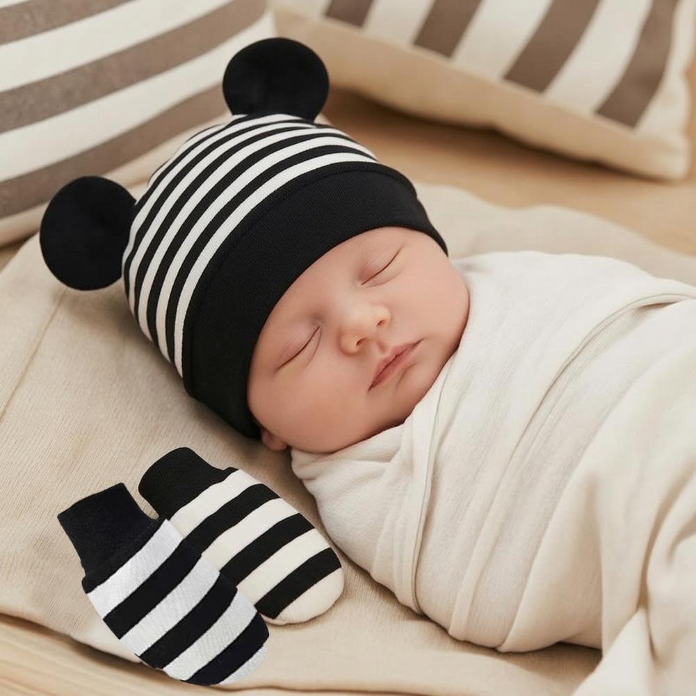 Baby Kratzschutz-Handschuhe un – Infant Beanie Hat With Ears Bewertung und Preis