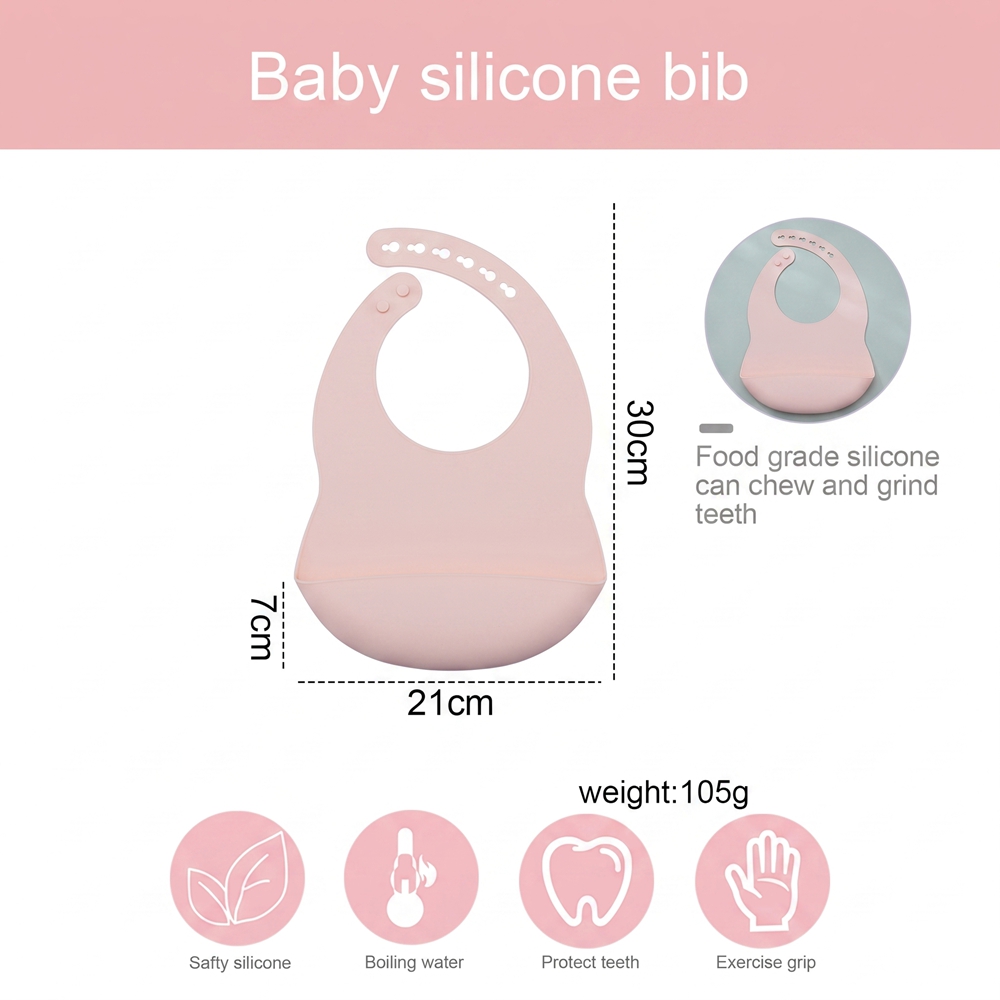 Baby-Lätzchen für die Mahlzeit – Waterproof Baby Bibs Silicone Bewertung und Preis