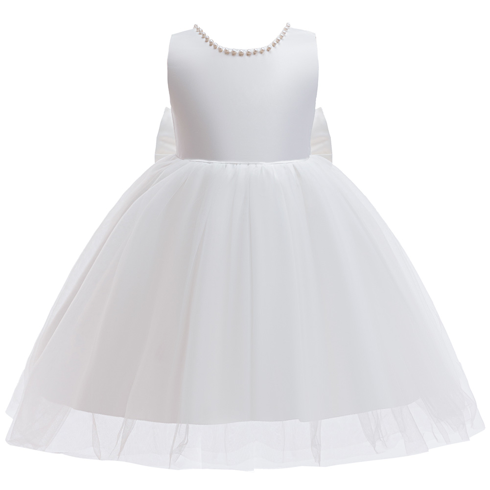 Elegantes weißes Kommunions- u – Toddler Girl Tulle Party Dress Bewertung und Preis