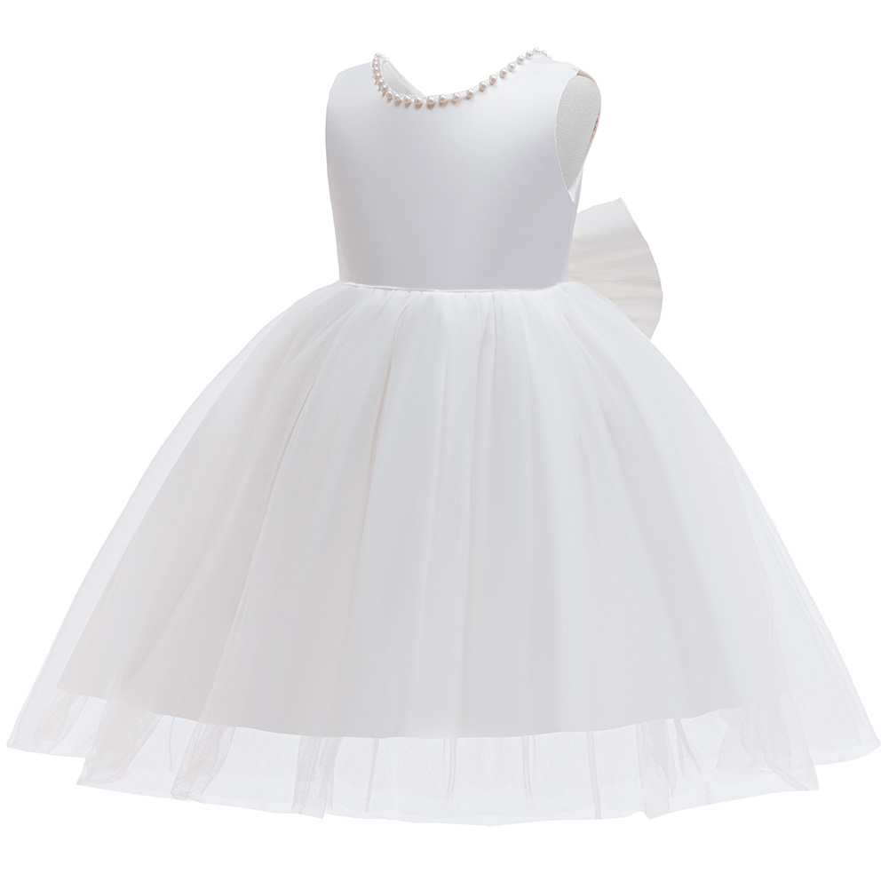 Elegantes weißes Kommunions- u – Toddler Girl Tulle Party Dress Bewertung und Preis