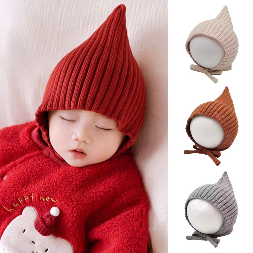 Nette Einfarbig Baby Hut Winte – Infant Beanie Hat With Ears Bewertung und Preis