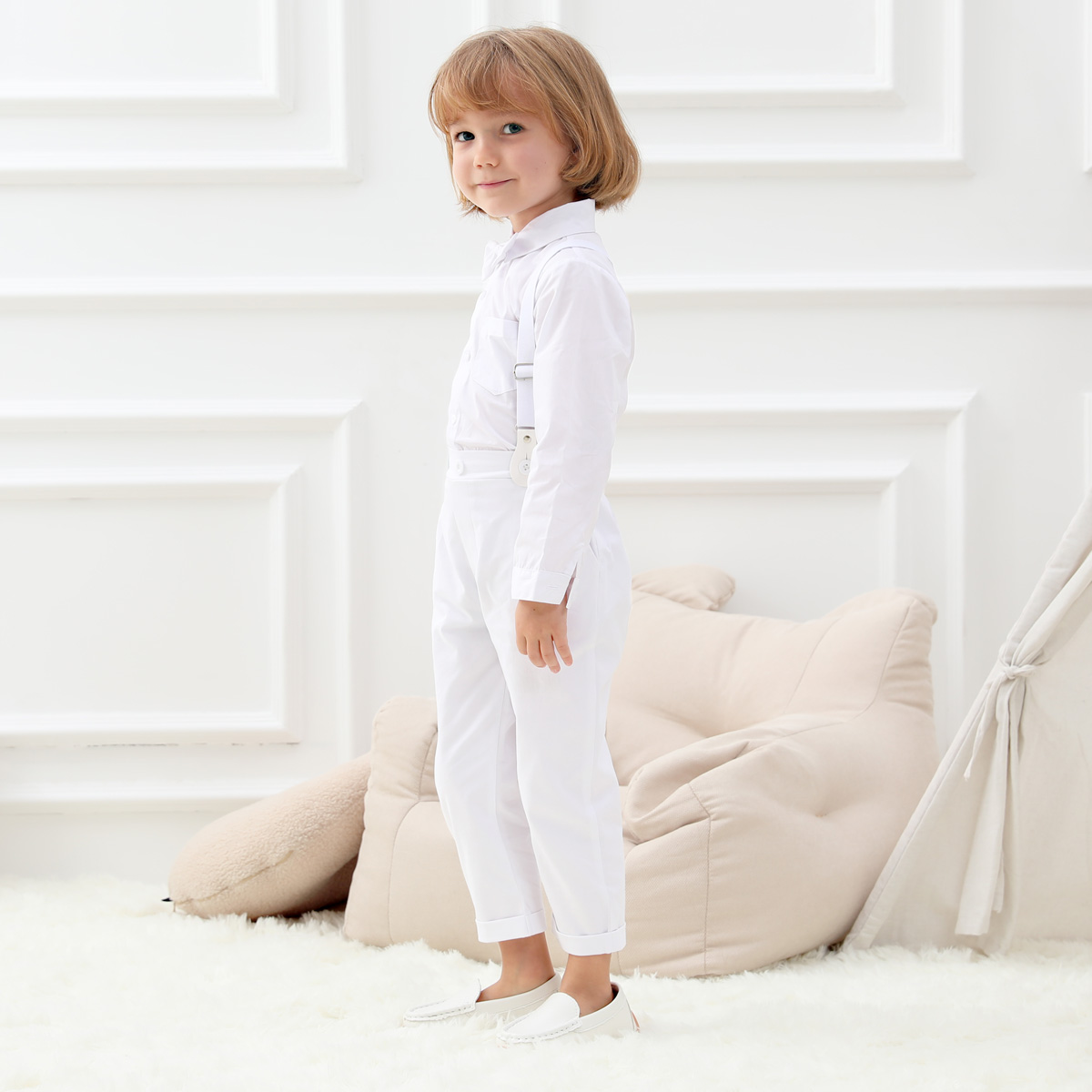 Kleinkind Taufe Outfits für Ju – Baby Boy Suit Set Baptism Bewertung und Preis