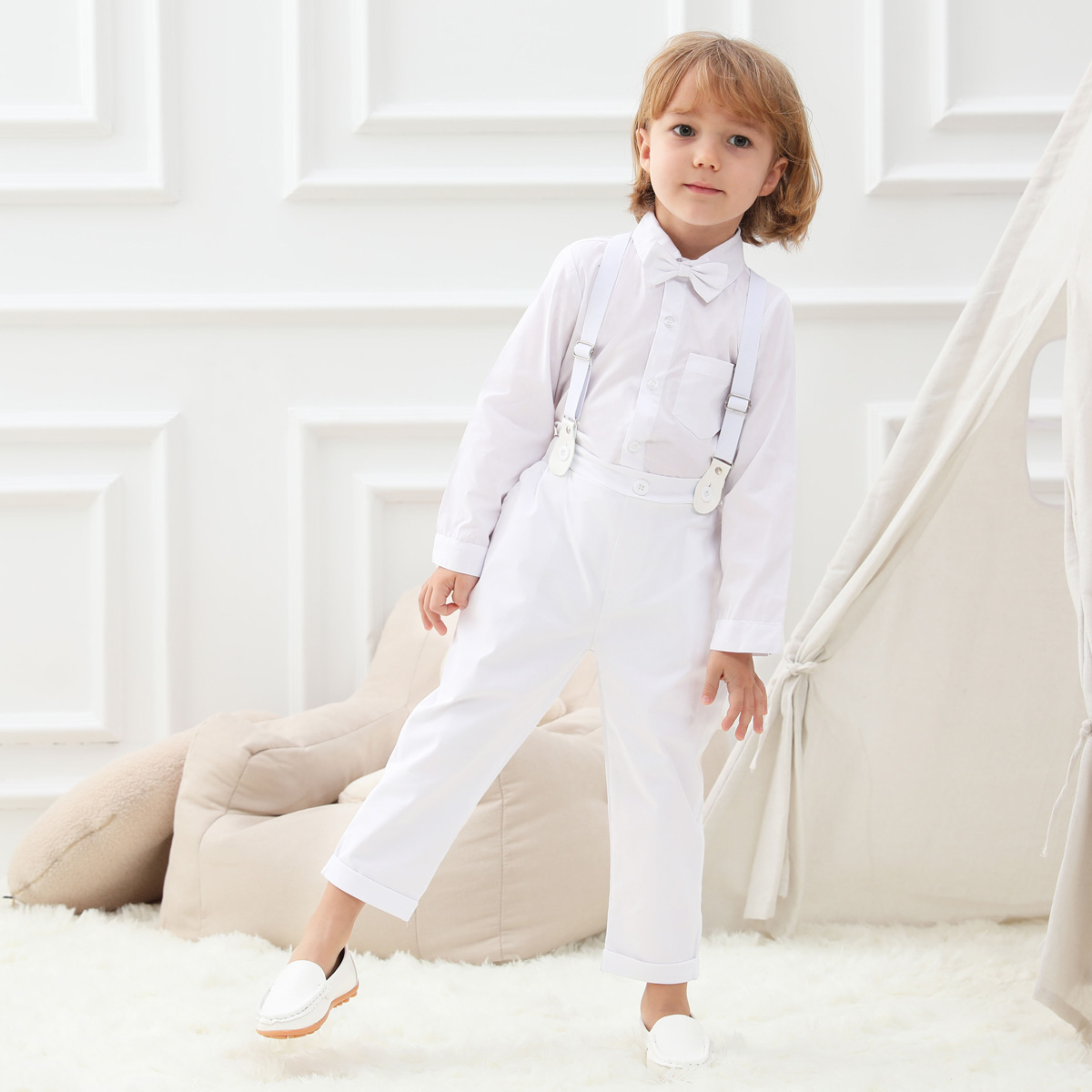 Kleinkind Taufe Outfits für Ju – Baby Boy Suit Set Baptism Bewertung und Preis