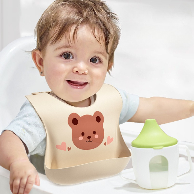 Wasserdichte Baby-Lätzchen aus – Waterproof Baby Bibs Silicone Bewertung und Preis