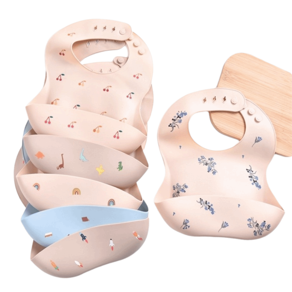 Neues Silikon-Baby-Esslätzchen – Waterproof Baby Bibs Silicone Bewertung und Preis