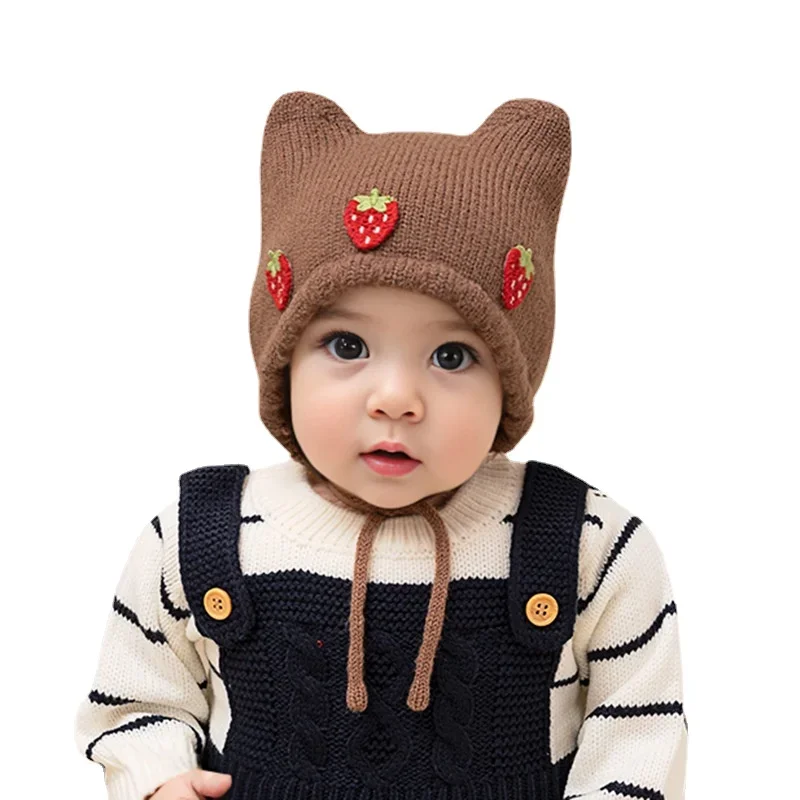 Neue Herbst Winter Baby Mädche – Infant Beanie Hat With Ears Bewertung und Preis