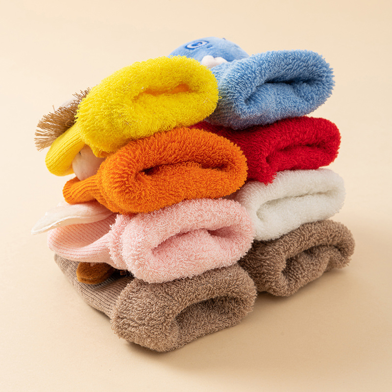1/3/5 Paar dicke Frottee-Babys – Unisex Baby Socks Non Slip Bewertung und Preis