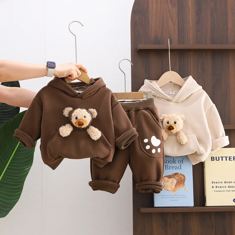 Neue Winter Baby Kleidung Set  – Toddler Boy Winter Fleece Jacket Bewertung und Preis
