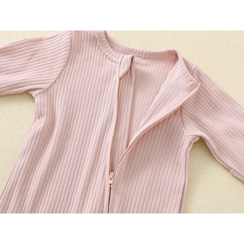Baby-Strampler für Herbst und  – Cotton Baby Onesies Zipper Bewertung und Preis