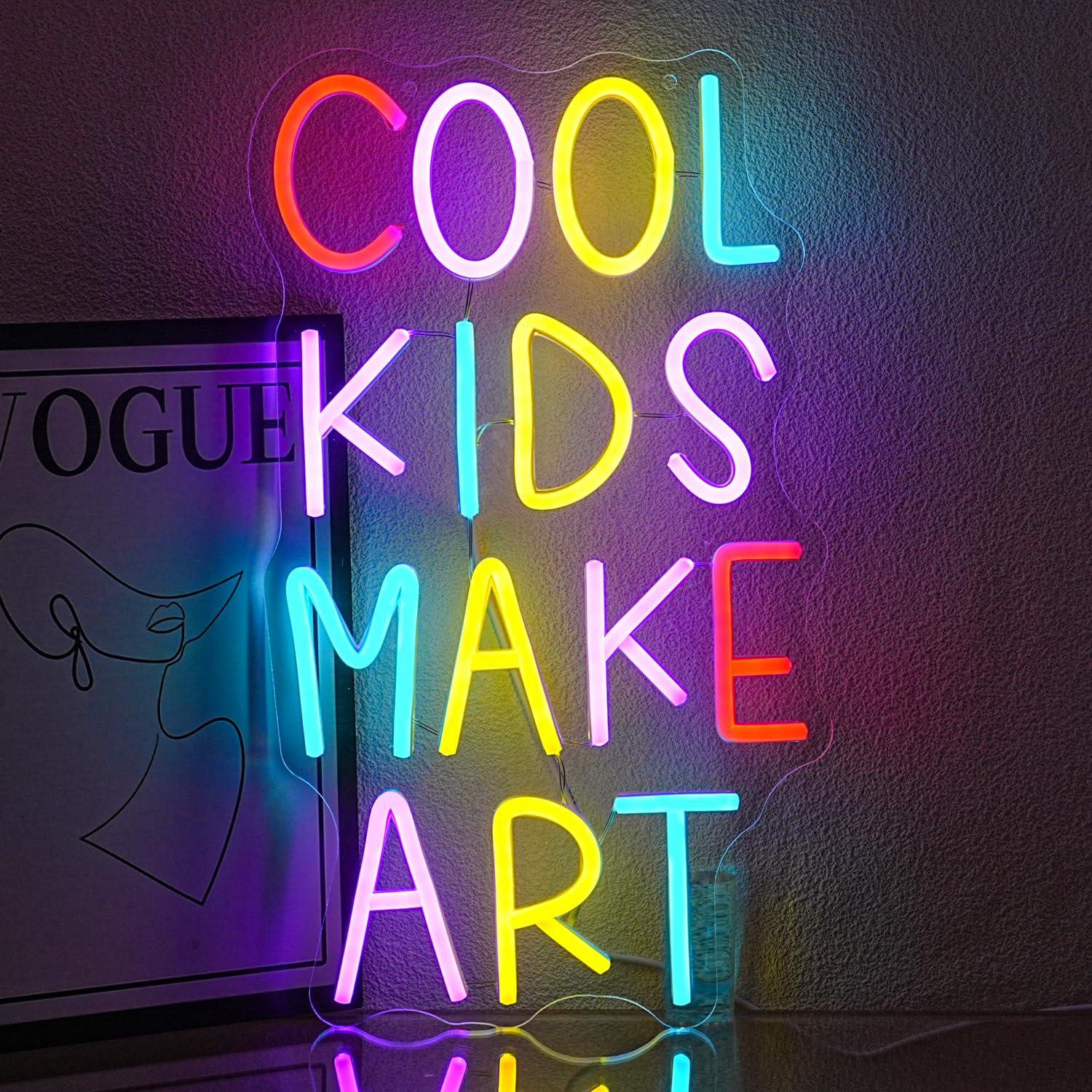 Coole Kinder-Kunst-Neonleuchte – Nursery Bewertung und Preis