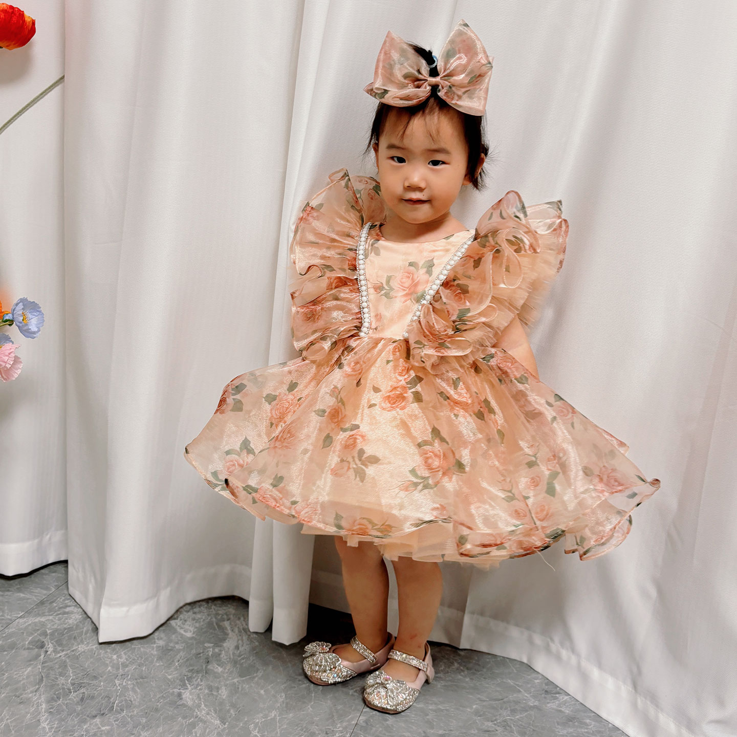 Dreamy Vow J225 Atemberaubende – Toddler Girl Tulle Party Dress Bewertung und Preis