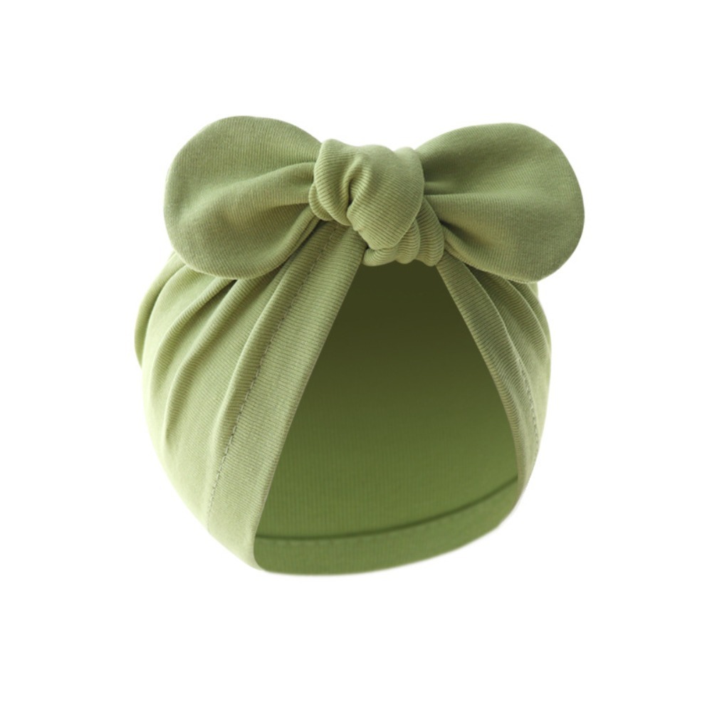 Niedliche Blumen-Knoten-Mütze  – Infant Beanie Hat With Ears Bewertung und Preis