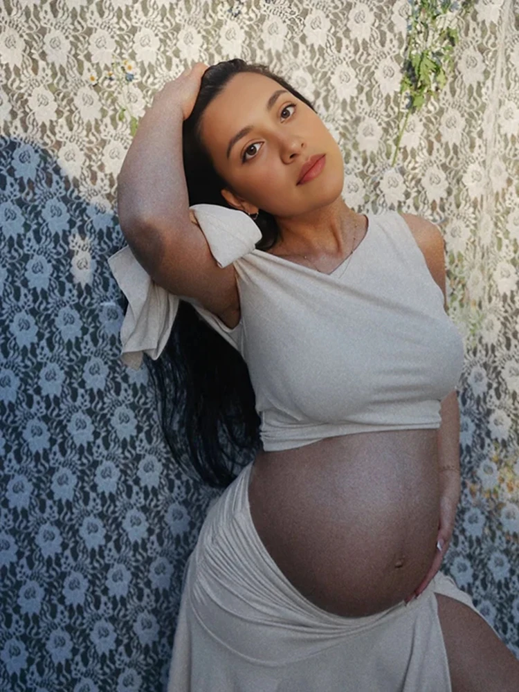 Schulterfreie Umstandskleider  – Maternity Wear Bewertung und Preis